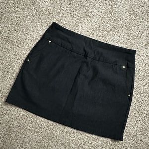 Women’s Petite Black Mini Skirt- Size 2P